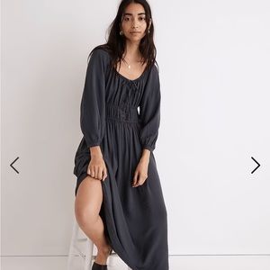 Madewell Sophia Dress in Navy